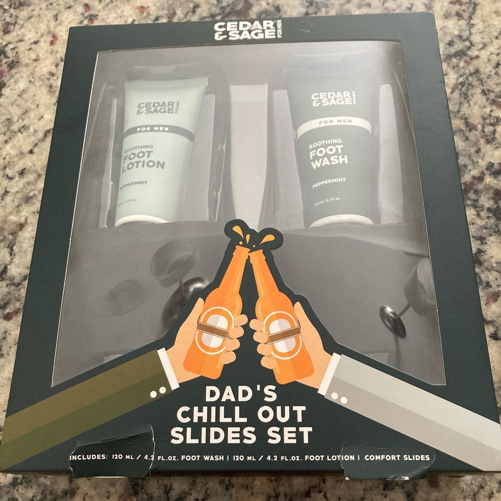 CEDAR&SAGE DAD’S CHILL OUT SLIDES SET